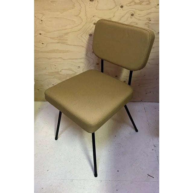 C57 Chairs by Paul Geoffroy for Airbone, 1950s, Set of 6 For Sale - Image 6 of 6
