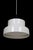 "bumling" pendant lamp. Design: anders pehrson for ateljé lyktan, åhus, 1968, sweden. Color: cream-white. Steel lampshade...