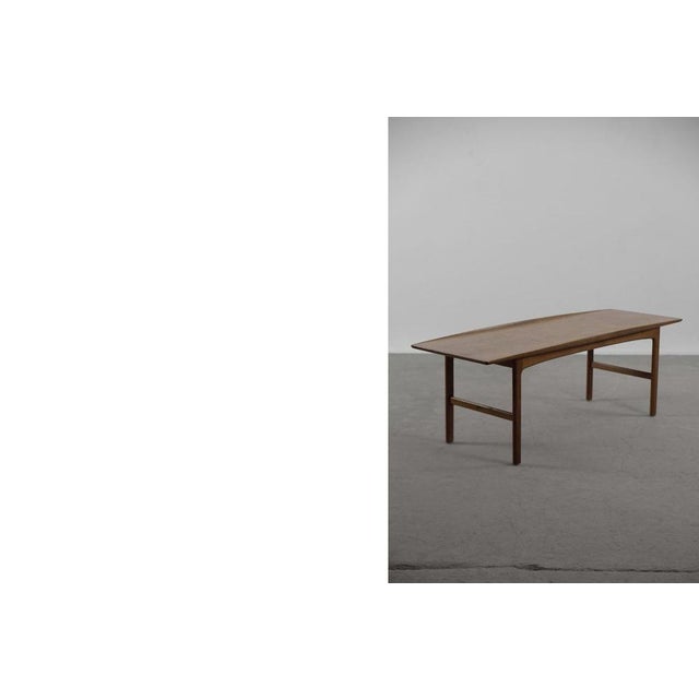 1950s Modern Scandinavian Teak Coffee Table, 1950s For Sale - Image 5 of 12