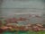 1944 "Rocks Along Shore" Painting by Anders Aldrin For Sale