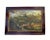 Delightful Folk Art painting of a Tyrolean scene. Original Frame 21" x 15 1/2 " (with frame) 1860 "1571"