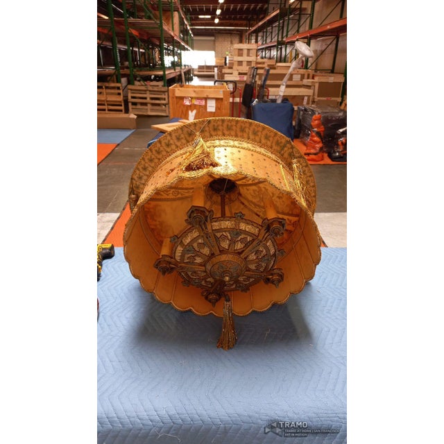 Early 20th Century Kathleen Caid Antique Artistry Victorian Chandelier For Sale - Image 5 of 12