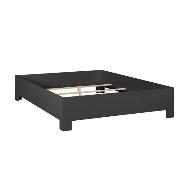 Silas Standard Bed Queen - Black For Sale - Image 10 of 12