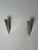 Brown Minimalist Chrome Wall Lights from Kalmar, Austria, 1970, Set of 2 For Sale - Image 8 of 16