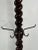Brown Vintage Mahogany Coat Rack For Sale - Image 8 of 13