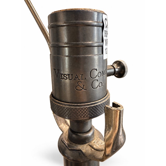 Traditional Visual Comfort Fang Gourd Burnished Bronze Lamp For Sale - Image 3 of 6