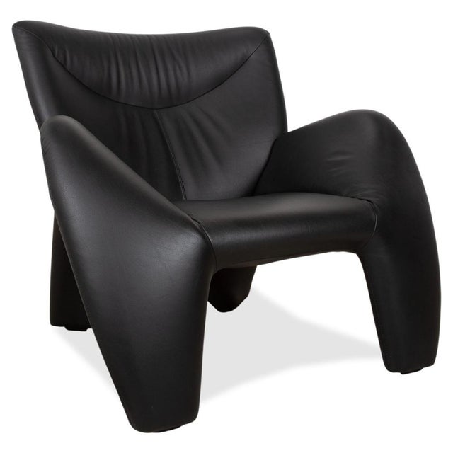 Leolux Echnaton Armchairs and 2-Seater Sofa in Leather from Leolux, Set of 3 For Sale - Image 4 of 18