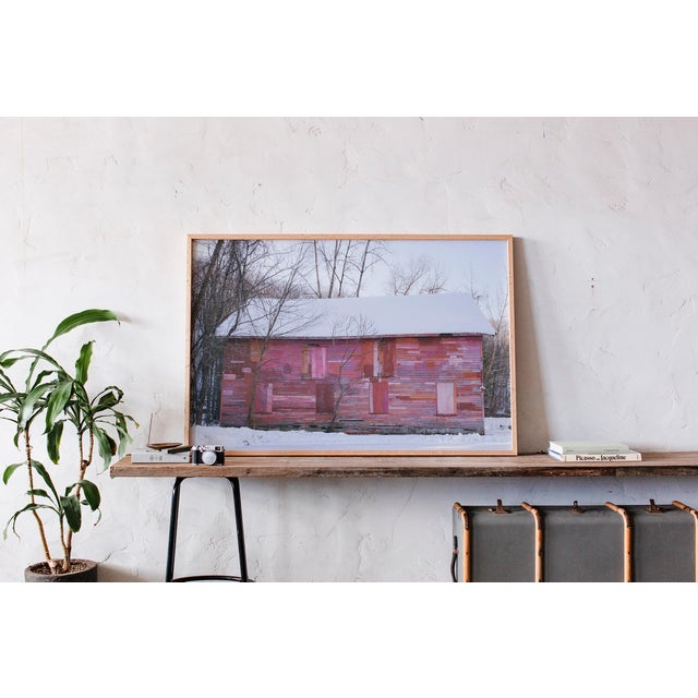'Artful Barn' Photograph, Rural Massachusetts New England Art Print, Large 54 X 36" Fine Art Photography Print For Sale - Image 4 of 11