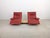 Free Motion 2-Seater Sofa in Oak and Red Leather from Koinor For Sale - Image 9 of 18