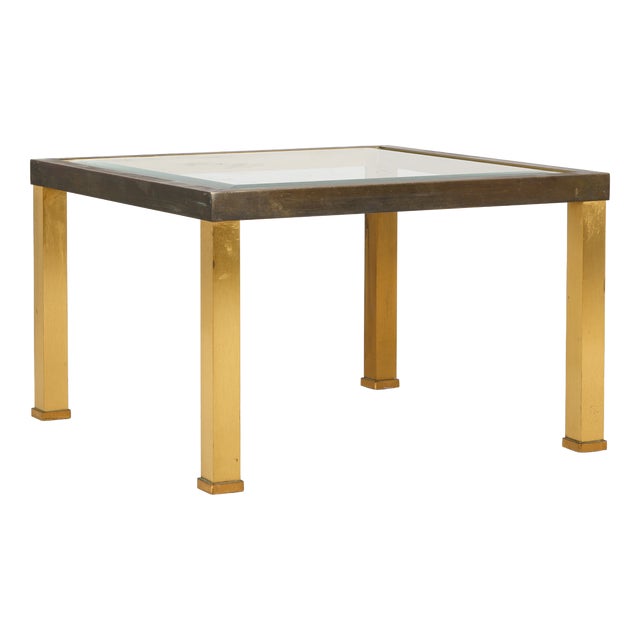 Vintage Side Table by Guy Lefevre for Jansen, 1970 For Sale