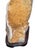 Modern Large Natural Citrine Quartz Crystal Specimen on Wooden Base-Brazil 20th Century For Sale - Image 3 of 10