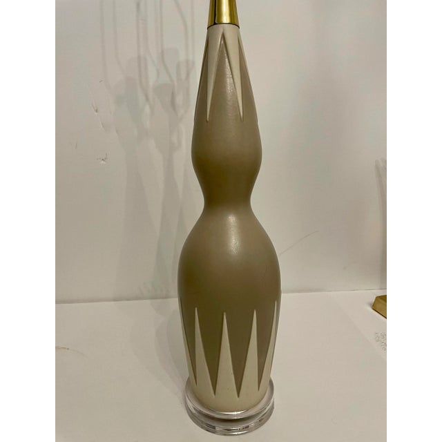 Mid Century Table Lamp by Gerald Thurston For Sale - Image 10 of 12