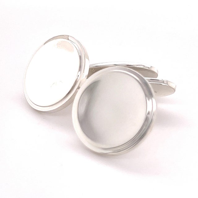 1990s Georg Jensen Estate Sterling Silver Cufflinks, 2 Pieces For Sale - Image 10 of 12