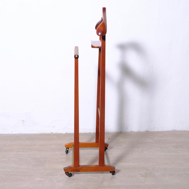 Wooden Valet Stand from Fratelli Reguitti, Italy, 1960s-1970s For Sale - Image 4 of 12