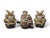 Japanese Faience Majolica Statues, Early 1800s, Set of 3 For Sale - Image 12 of 12