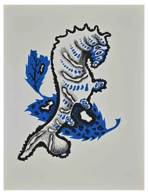Jean Lurçat, Spina Manciù, Woodcut, 1948