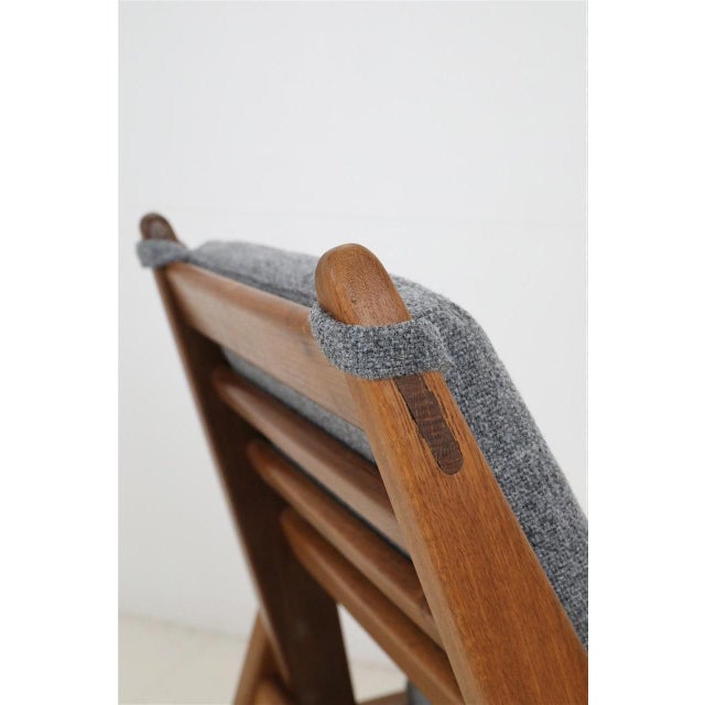 Mid-Century Hunting Chair by Heinz Heger for PGH Erzgebirgisches Kunsthandwerk Annaberg-Buchholz, 1960s For Sale - Image 13 of 18