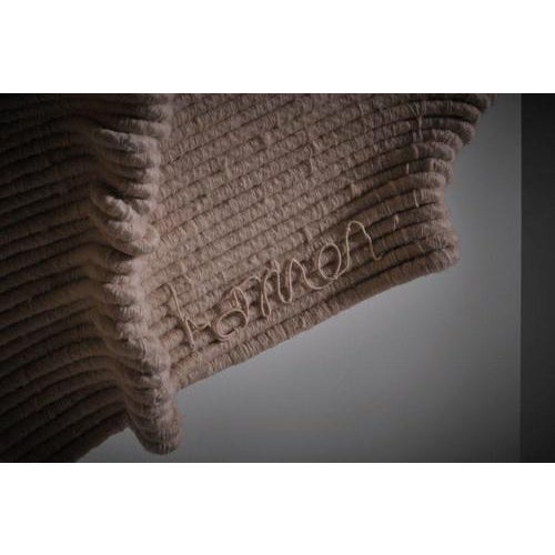 Large Pleated Voluminous Wall Tapestry, 1970s For Sale - Image 12 of 13