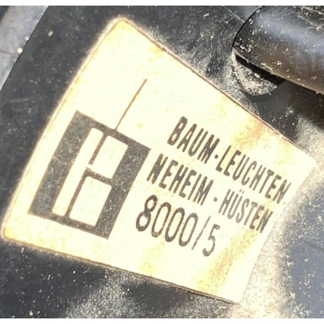 Glass Cascade Pendant Lamp by Baum Leuchten, 1960s For Sale - Image 10 of 11