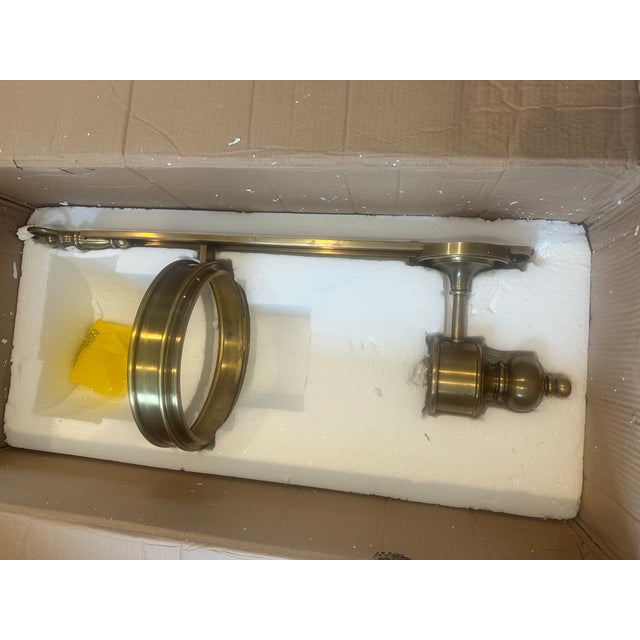 Visual Comfort Visual Comfort Large Georgian Hurricane Candle Holder Sconces For Sale - Image 4 of 6