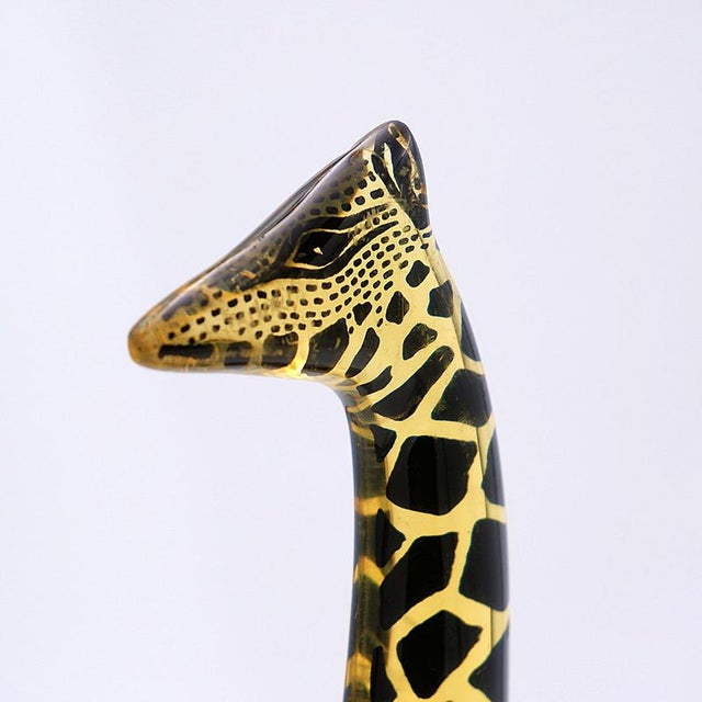 Large Acrylic Giraffe Figurine by Abraham Palatnik, Brazil, 1970s For Sale - Image 10 of 16