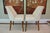 Contemporary Pair of Bright Chair Maria Side Chairs in Jane Churchill Darwin Cream With Natural Walnut Legs For Sale - Image 3 of 11
