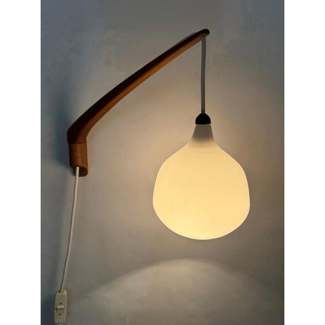 1950s Adjustable Wall Lamp by Uno and Östen Kristianson, Sweden, 1970s For Sale - Image 5 of 17