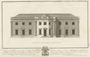 Residence of Count Moritz Von Fries, 1800, Paper