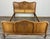 Vintage French Louis XVI Double Bed Frame in Oak For Sale - Image 11 of 11
