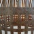 Mid 20th Century Vintage Rustic Industrial Iron Basket Cage Pendant Light For Sale - Image 5 of 7