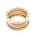 Bulgari Bvlgari 18ct Yellow Gold B.Zero1 Four-Band Ring 12.32g For Sale - Image 4 of 6