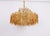 Gold Large Gilt Brass and Crystal Chandelier from Palwa, Germany, 1970s For Sale - Image 8 of 14