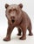 Circa 1900 small-medium size strolling Black Forest Bear, Swiss. Rich brown color. Very good face - small, bead eyes....