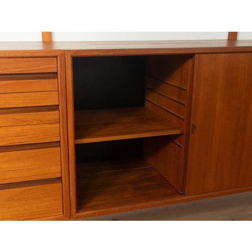 Brown Vintage Wall Unit by Poul Cadovius, 1960s For Sale - Image 8 of 17