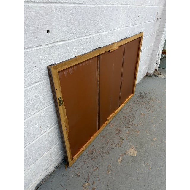 Large Unique Mid 20th Century Wall Mirror For Sale - Image 9 of 9
