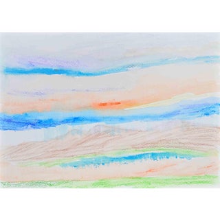 Unknown, Landscape, 1990s, Mixed media For Sale