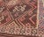Brown All-Over Design Hand Woven Kilim Geometric Diamond Design in Brown, Pink, and Tan For Sale - Image 8 of 13