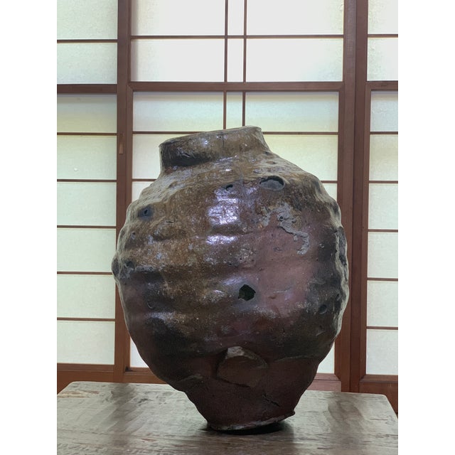 Antique Japanese Storage Jar For Sale In Los Angeles - Image 6 of 8