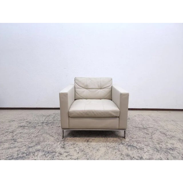 German Grey 502 Chair in Leather from Walter Knoll For Sale - Image 11 of 13