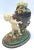 Antique French Barbotine Majolica Cherub & Floral Urn Jar For Sale In Atlanta - Image 6 of 11