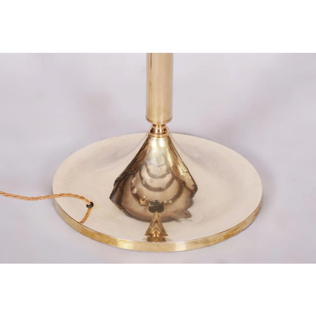Mid-Century Brass Floor Lamp by Kamenický Šenov, 1960s For Sale - Image 4 of 11