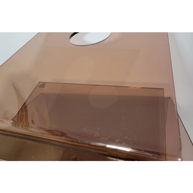 Vintage Lucite/Acrylic Magazine Holder by Ferguson For Sale - Image 9 of 12