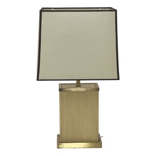 Brass Table Lamp, 1970s For Sale