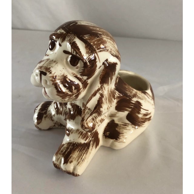 1950’s Cocker Spaniel Dog Planter For Sale In Detroit - Image 6 of 9