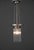 1920s Vintage Nickel-Plated Ceiling Lamps with Glass Sticks, 1920, Set of 2 For Sale - Image 5 of 16