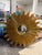 1990s Carver’s Guild Antique Gold Sunburst Mirror For Sale - Image 5 of 5