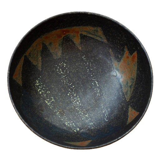 Stoneware Bowl from Carl-Harry Stålhane, Sweden, 1950s For Sale
