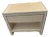 Pair of Contemporary William Sonoma Home Grasscloth Night Stands With Single Drawer For Sale