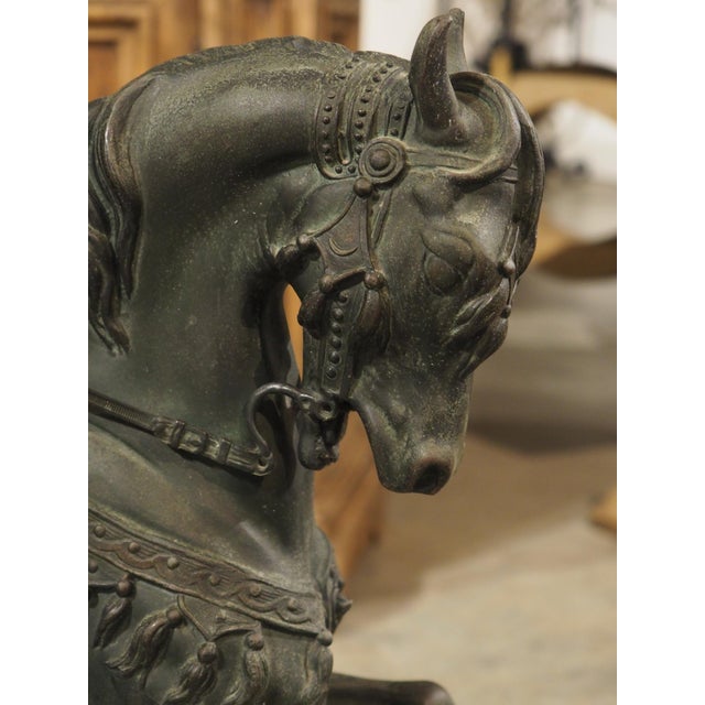 The Horseman Returning From the Hunt, Alfred Barye, Émile Guillemin, Circa 1870 For Sale - Image 9 of 18