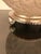 Metal French Art Deco Round Geometric Table Lamp by Sabino For Sale - Image 7 of 13